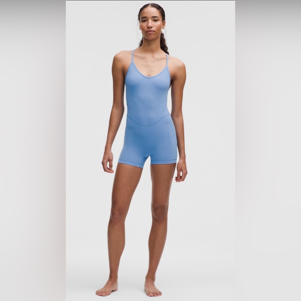 NWT Lululemon Align Cross-Back Bodysuit 4”-Sz.10